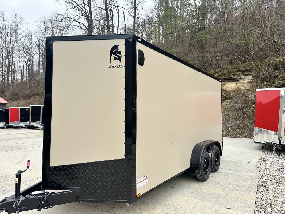2026 Spartan Cargo Trailers 7' x 16' Tandem Axle