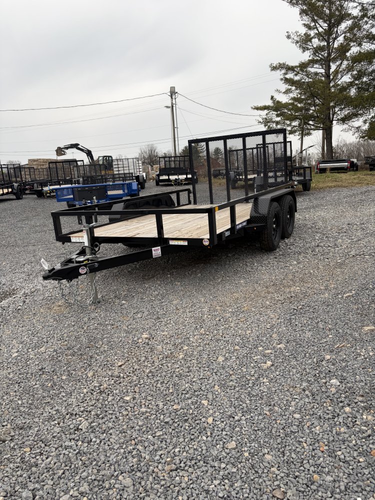 2025 Sure-Trac Tube Top Utility Trailer