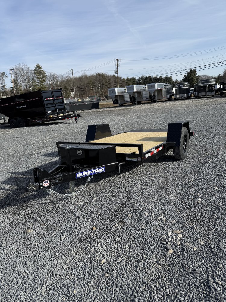 2026 Sure-Trac Single Axle Tilt Bed Equipment Trailer