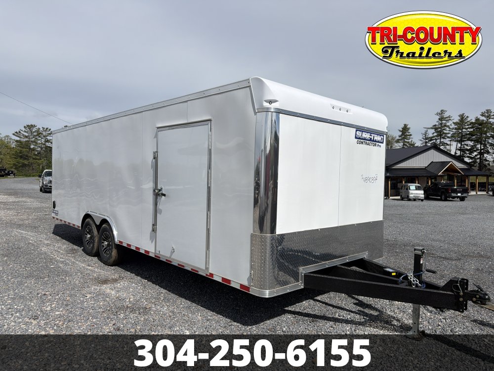 8' 5"x24' Sure-Trac Enclosed