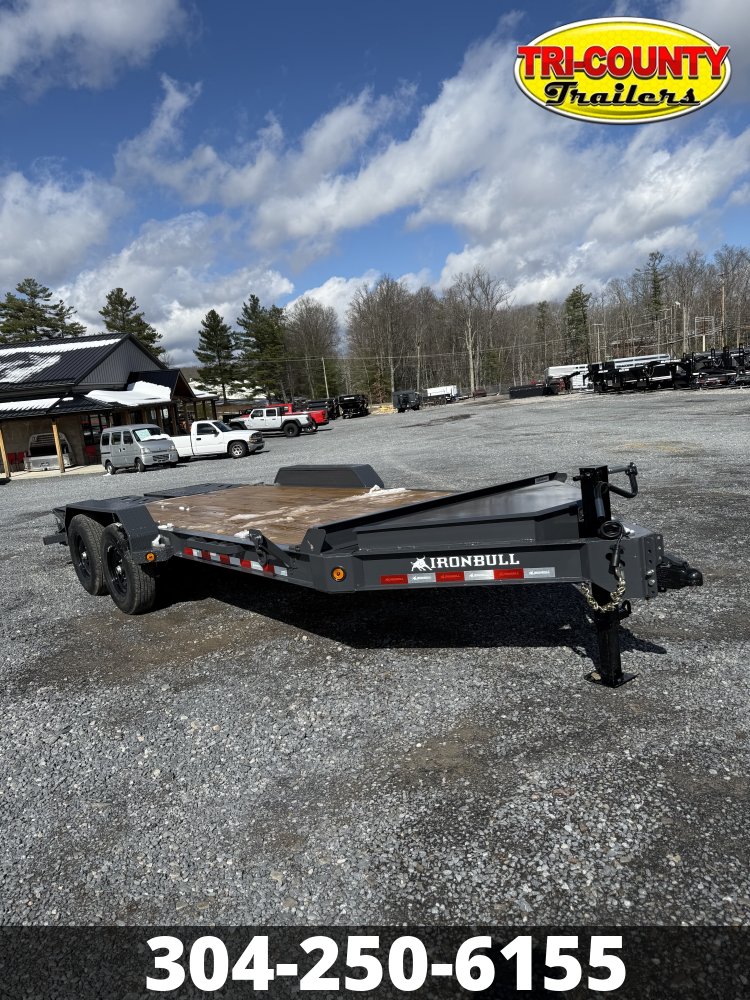 2026 Iron Bull Trailers EWB14 83"x18' 14K With Full Width Ramps