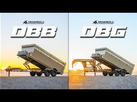 2025 Iron Bull Dbb8316 7X16 14K Bumper Pull Roll Off Trailer