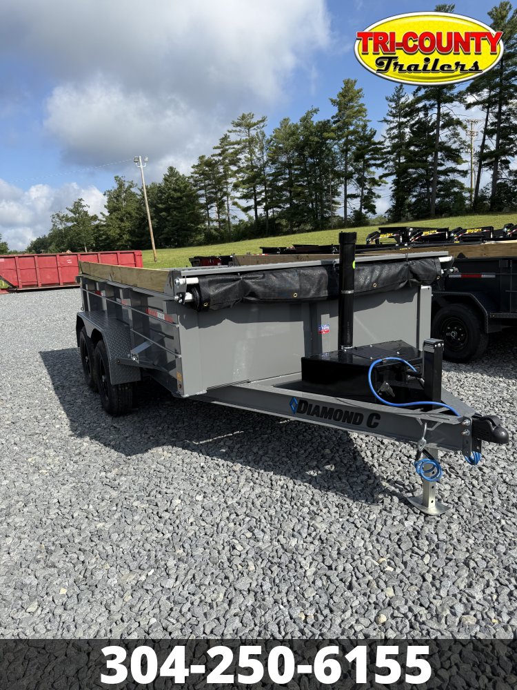 77"x12' Diamond C Dump