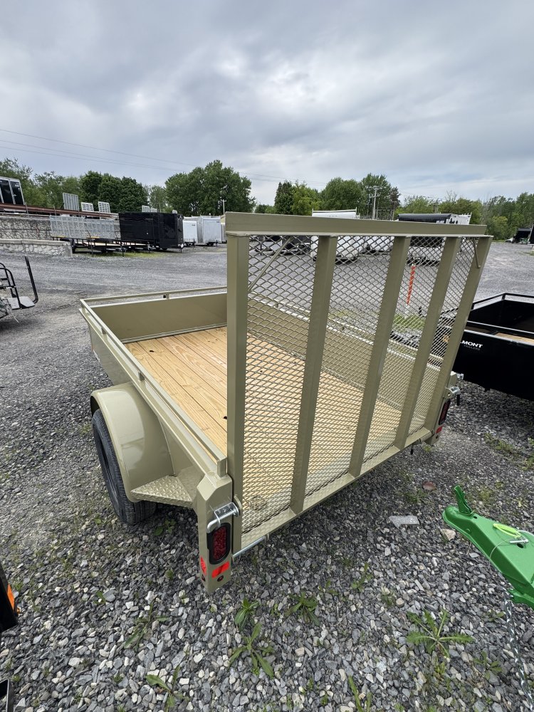 5' x 8' Solid Side Utility