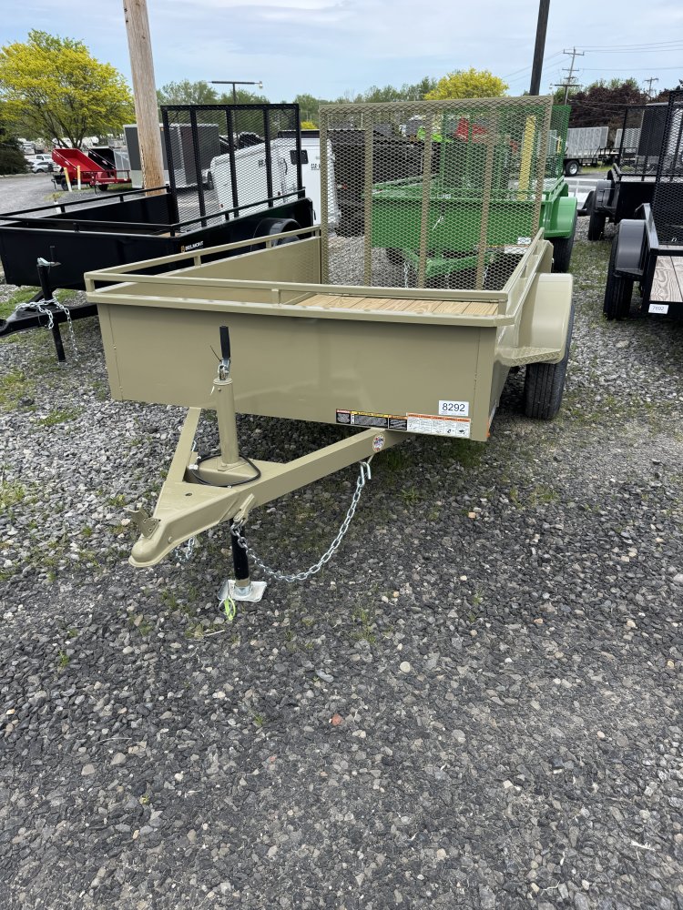 5' x 8' Solid Side Utility