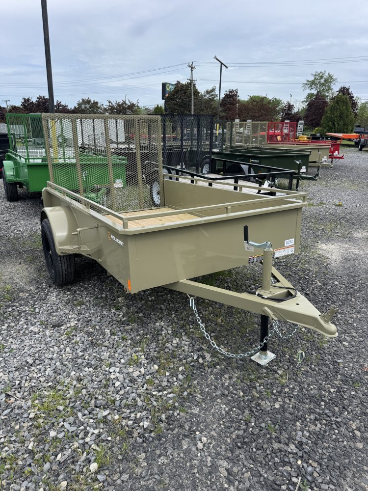5' x 8' Solid Side Utility