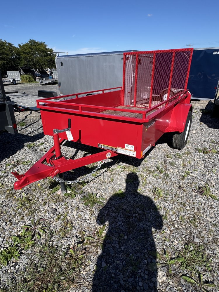 5' x 8' Solid Side Utility