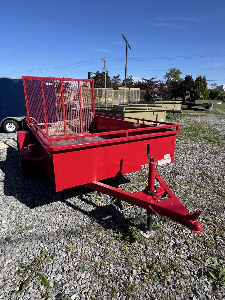 5' x 8' Solid Side Utility