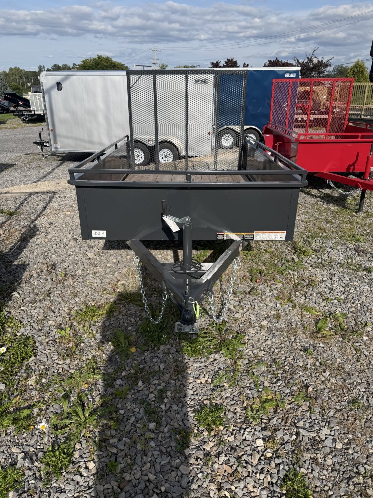5' x 8' Solid Side Utility