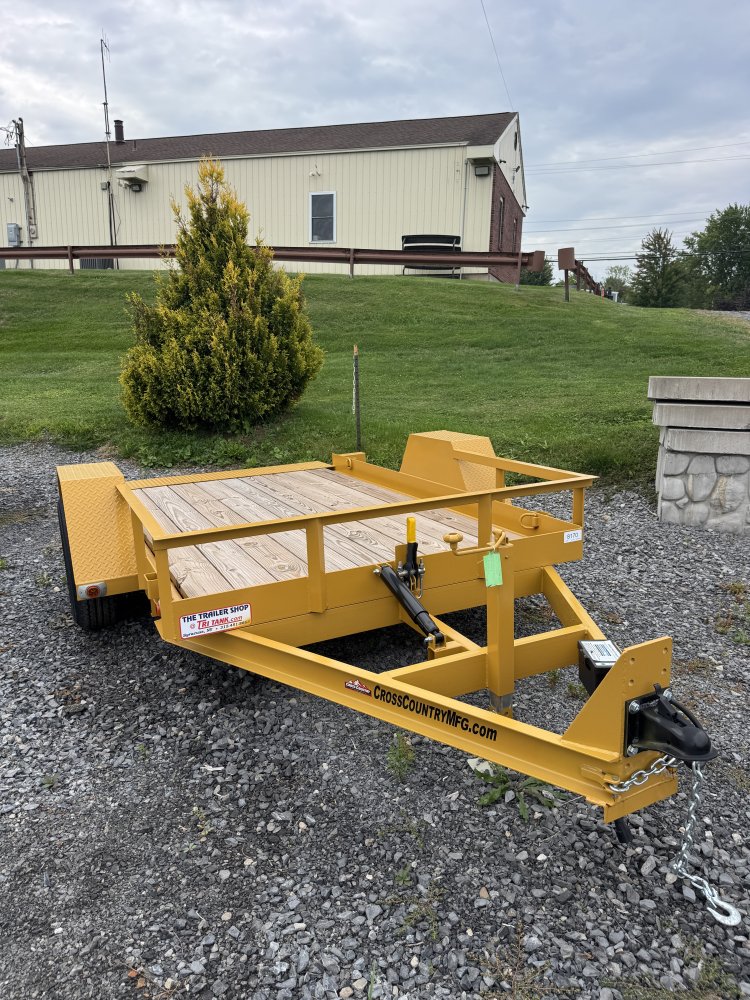 74" x 10' Tilt Roller Trailer