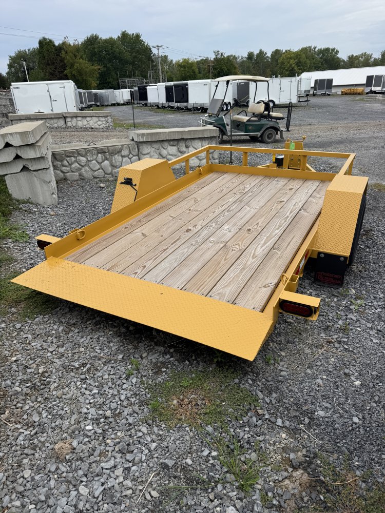 74" x 10' Tilt Roller Trailer
