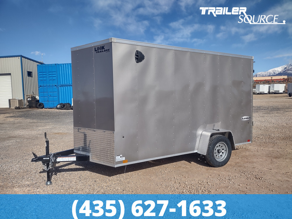 6.5x12 Look Element 6'6" Interior Single Axle Enclosed Cargo