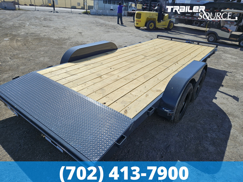 7x18 Lamar  7K Car Hauler Trailer