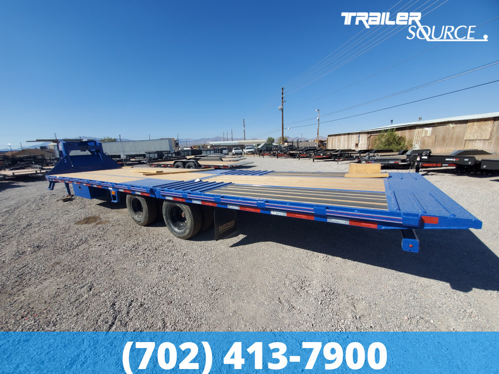 8.5x32 Diamond C FMAX HDT 32' 25K Hydraulic Dovetail Gooseneck