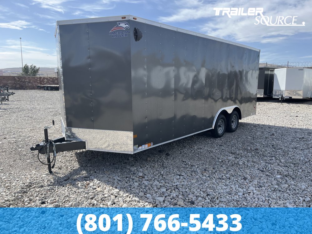 8.5x20 American Hauler Arrow Deluxe 7'0" 7K Tandem Axle Enclosed Cargo