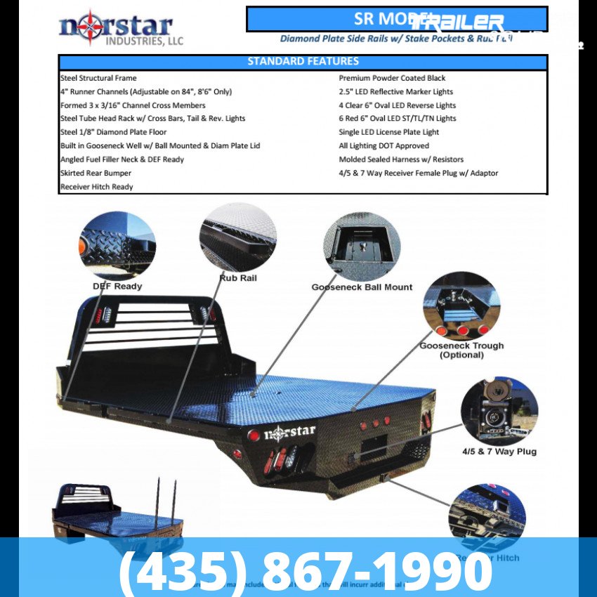 7x7 Norstar Truck Bed-Flatbed Truck Service Flatbed