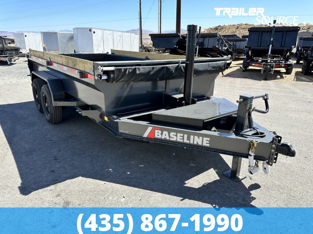 7x14 Diamond C Baseline HDU 14K 24" Sides Dump