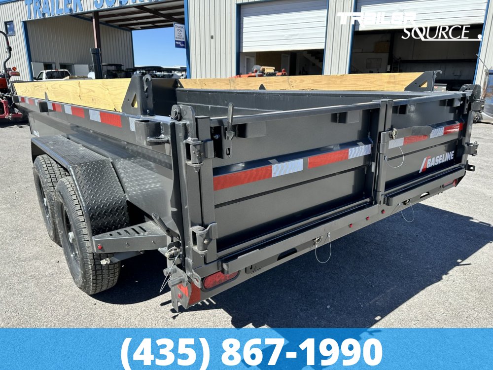 7x14 Diamond C Baseline HDU 14K 24" Sides Dump