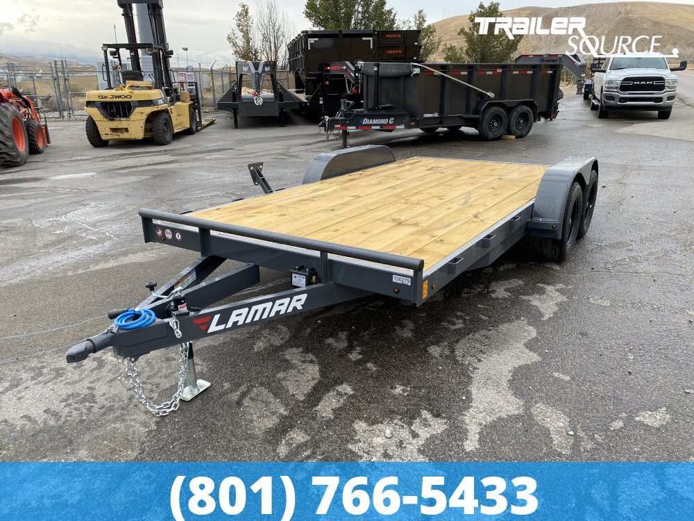 7x16 Lamar Car Hauler 7K Car Hauler Trailer