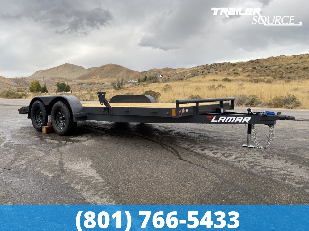 7x16 Lamar Car Hauler 7K Car Hauler Trailer