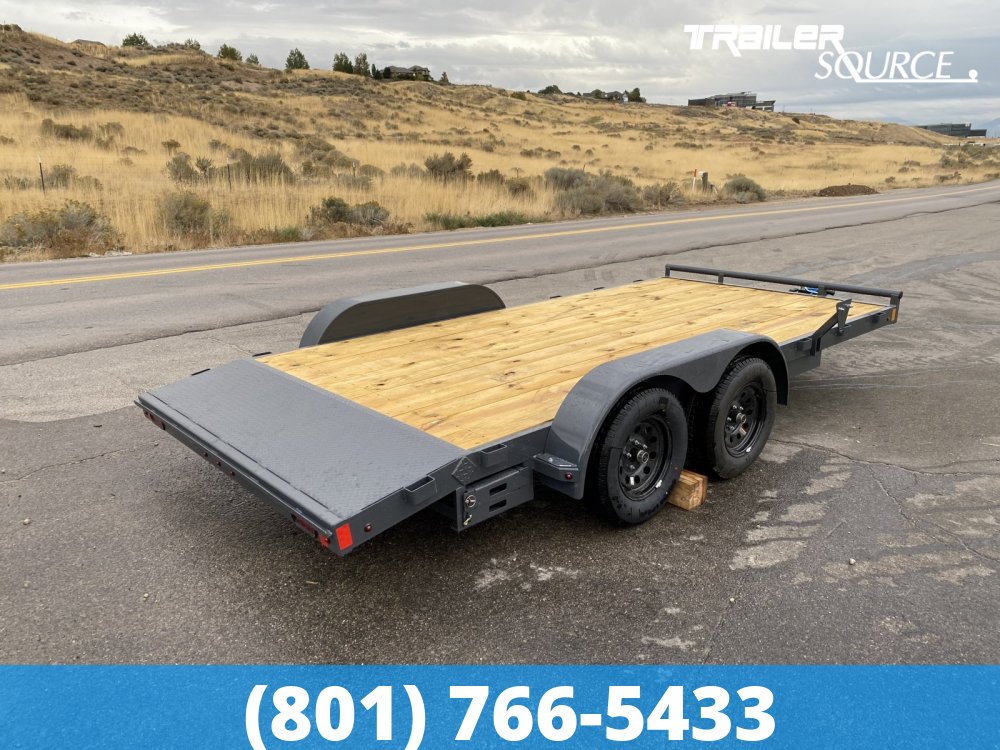7x16 Lamar Car Hauler 7K Car Hauler Trailer