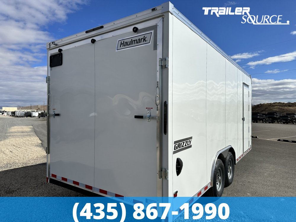 8.5x20 Haulmark Grizzly HD 7'6" Interior 14K Tandem Axle Enclosed Cargo