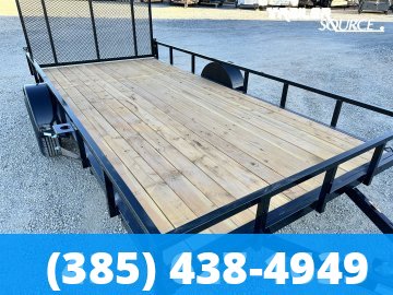 7x14 Built MAX Series Single Axle Utility