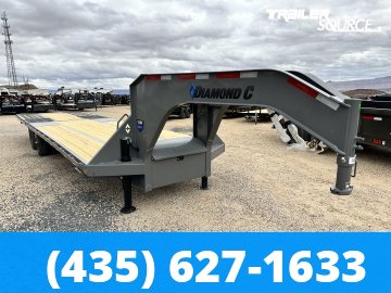 8.5x32 Diamond C FMAX-HDT 212 25.9K Hydraulic Dovetail Gooseneck