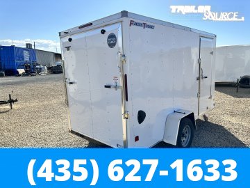 6x12 Wells Cargo FastTrac 6'6" Interior Single Axle Enclosed Cargo