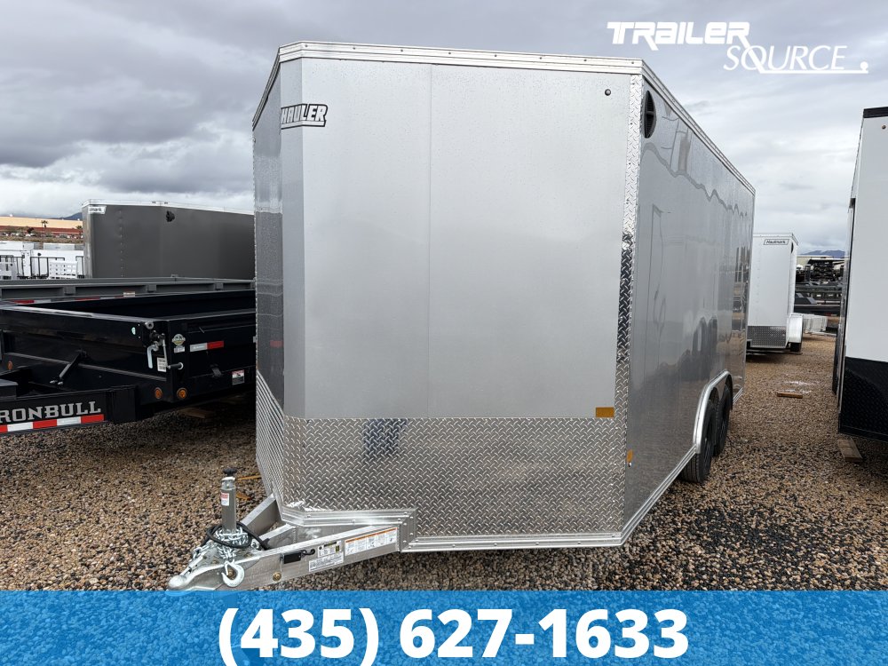 8.5x16 Alcom Mission EZ Hauler 7'0" Interior Enclosed Cargo