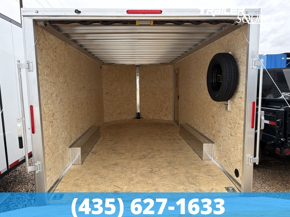 8.5x16 Alcom Mission EZ Hauler 7'0" Interior Enclosed Cargo