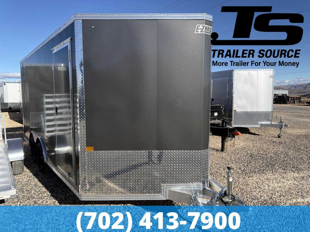 8.5x16 Alcom EZ Hauler XLT Enclosed Cargo Trailer - 7'0" Interior - 7K GVWR