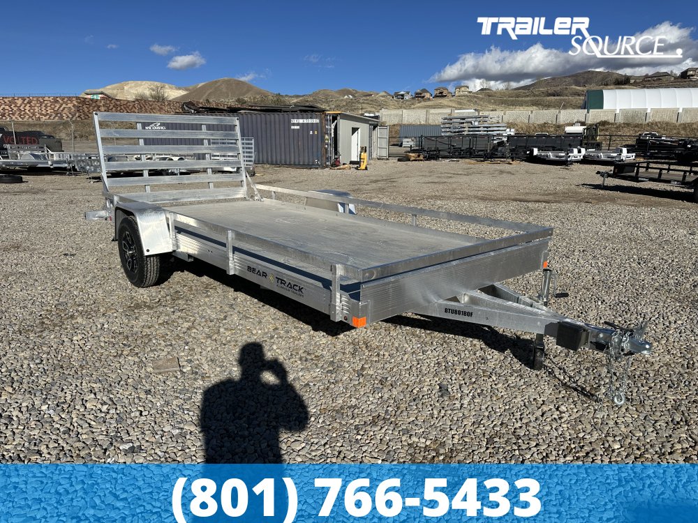 7x15 Bear Track Single Axle Utility