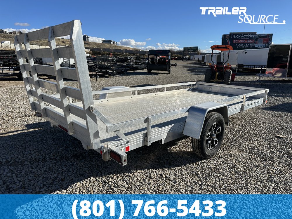 7x15 Bear Track Single Axle Utility