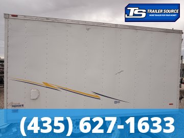 8.5x18 Pace American Cargo Sport Snowmobile Trailer - 6'6" Interior - 7K GVWR Ramp Door, Side Door
