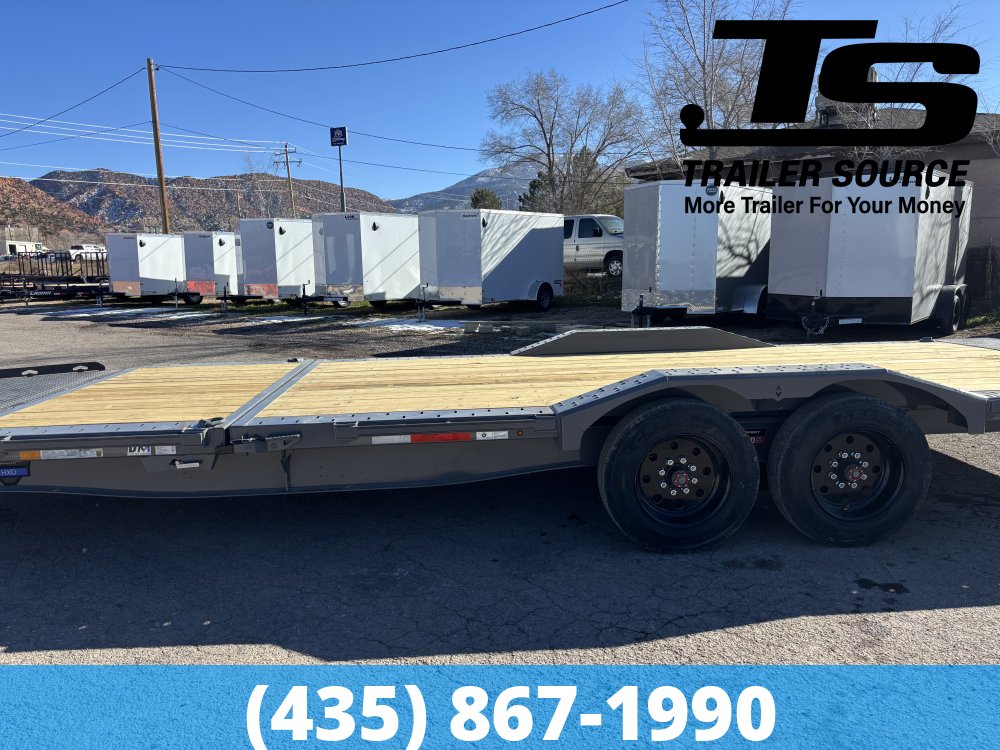 8.5x22 Diamond C HXD 208 Tilt Trailer - 18K GVWR