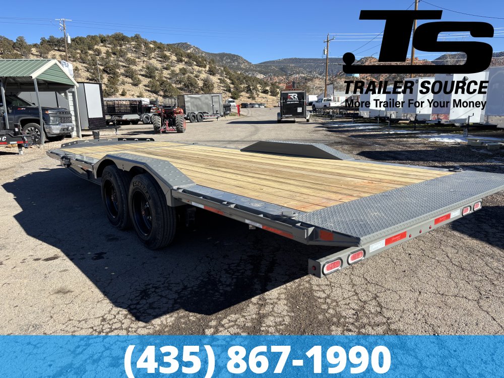 8.5x22 Diamond C HXD 208 Tilt Trailer - 18K GVWR