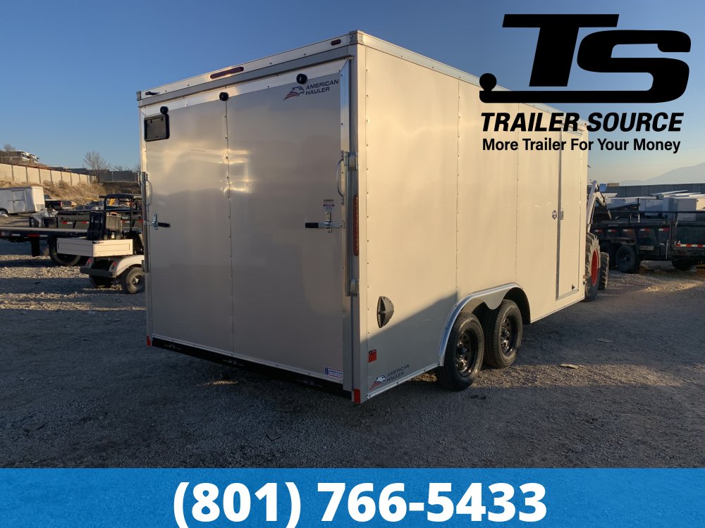 8.5x16 American Hauler Arrow Deluxe ATV Trailer - 7K GVWR Dovetail