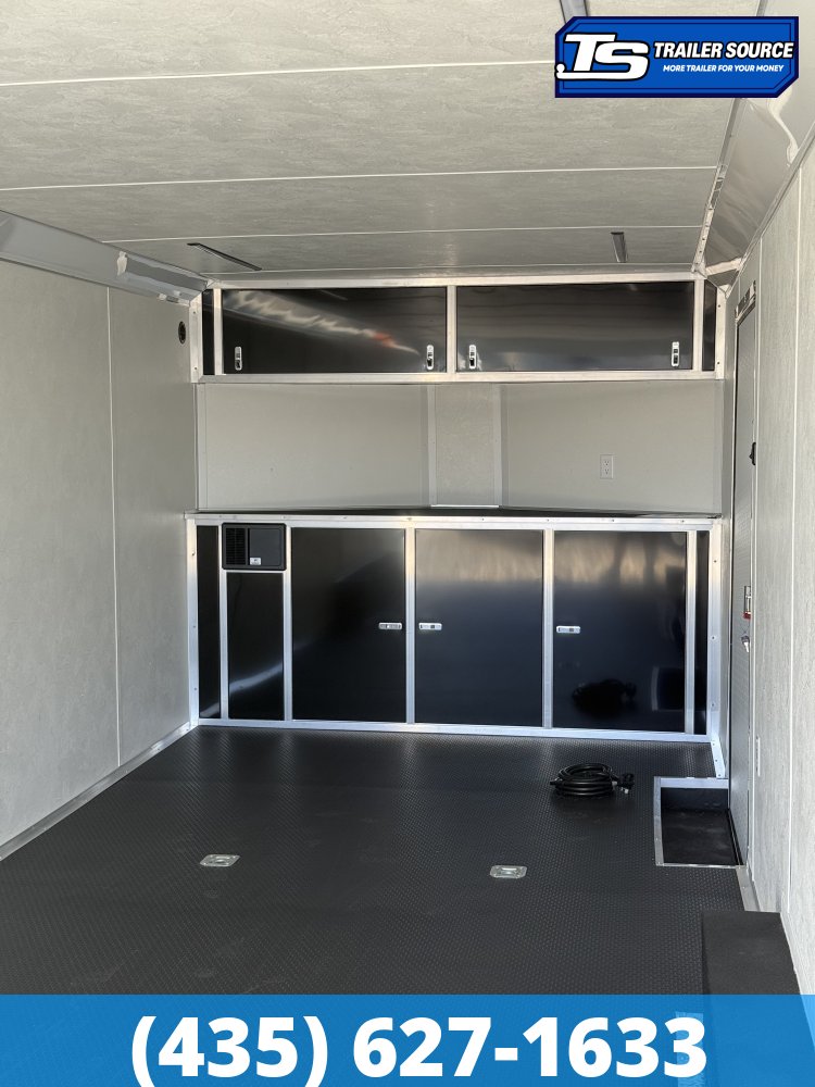 8.5x24 Haulmark Heat Enclosed Car Hauler Trailer - 7'0" Interior - 10K GVWR - 2 Tone Color