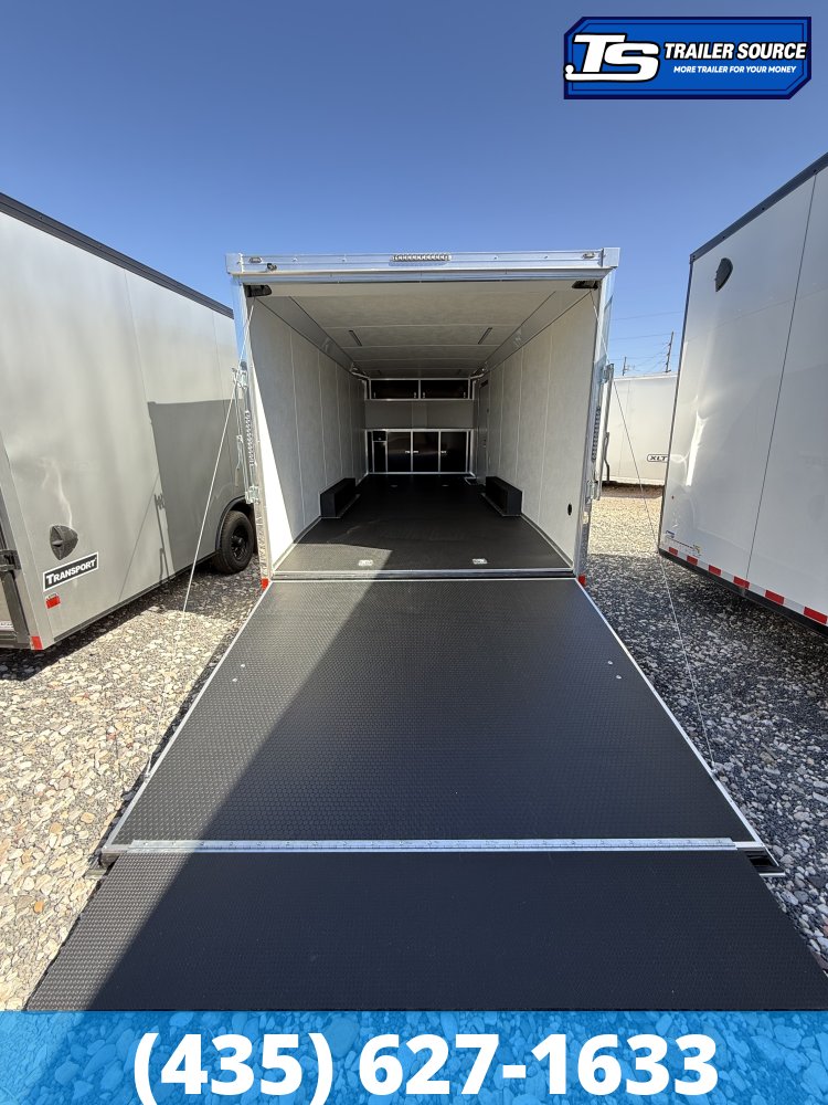 8.5x24 Haulmark Heat Enclosed Car Hauler Trailer - 7'0" Interior - 10K GVWR - 2 Tone Color
