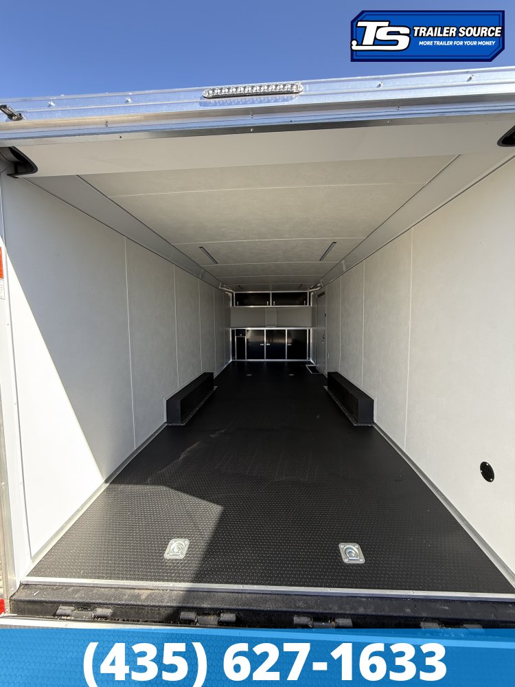 8.5x24 Haulmark Heat Enclosed Car Hauler Trailer - 7'0" Interior - 10K GVWR - 2 Tone Color