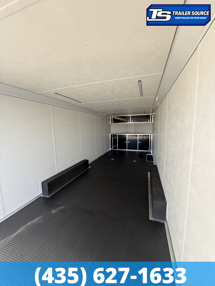 8.5x24 Haulmark Heat Enclosed Car Hauler Trailer - 7'0" Interior - 10K GVWR - 2 Tone Color