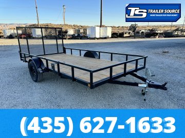 7x14 Built MAX Series ATV Trailer - 3.5K GVWR - Ramp Gate