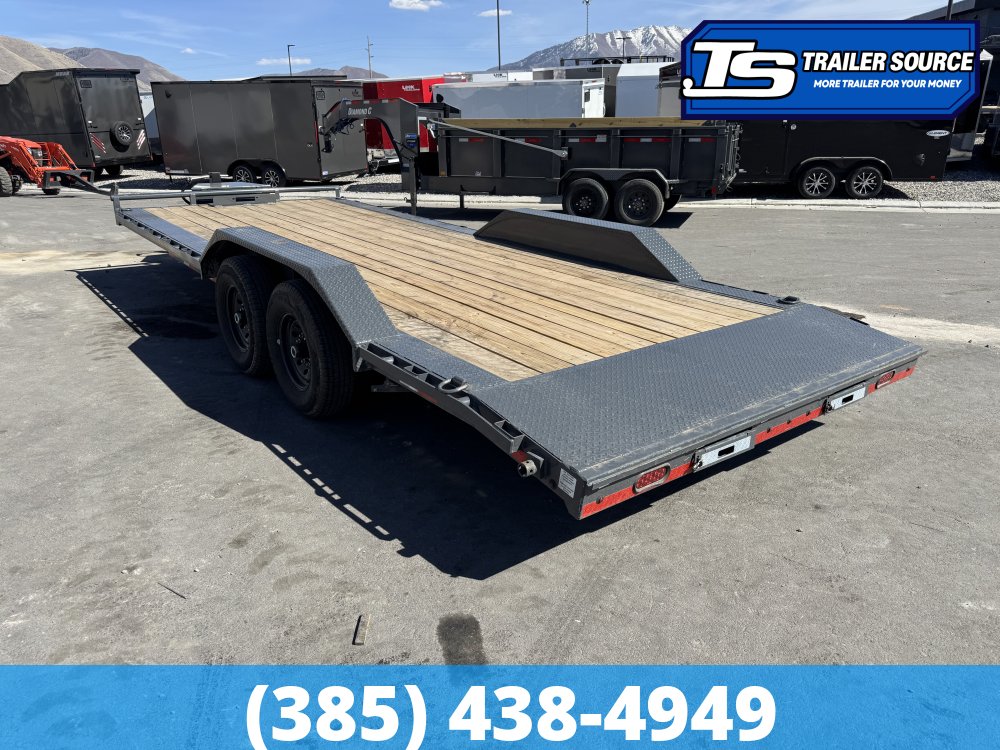 8.5x22 Lamar H6 Equipment Trailer - 14K GVWR - Tongue Box, Winch Plate