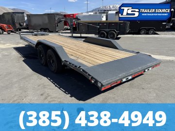 8.5x22 Lamar H6 Equipment Trailer - 14K GVWR - Tongue Box, Winch Plate