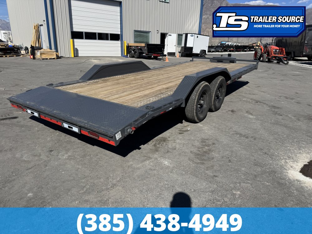 8.5x22 Lamar H6 Equipment Trailer - 14K GVWR - Tongue Box, Winch Plate