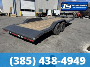 8.5x22 Lamar H6 Equipment Trailer - 14K GVWR - Tongue Box, Winch Plate