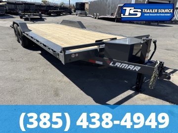 8.5x22 Lamar H6 Equipment Trailer - 14K GVWR - Tongue Box, Winch Plate