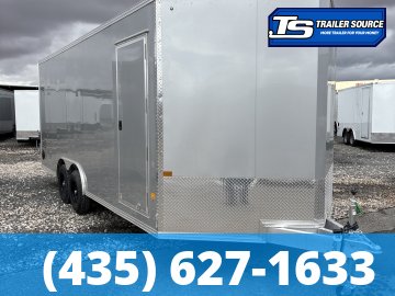 8.5x20 Alcom Aluminum EZ Hauler XLT Auto Trailer - 7'0" Interior - 10K GVWR -