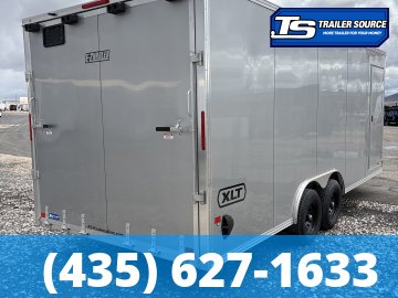 8.5x20 Alcom Aluminum EZ Hauler XLT Auto Trailer - 7'0" Interior - 10K GVWR -